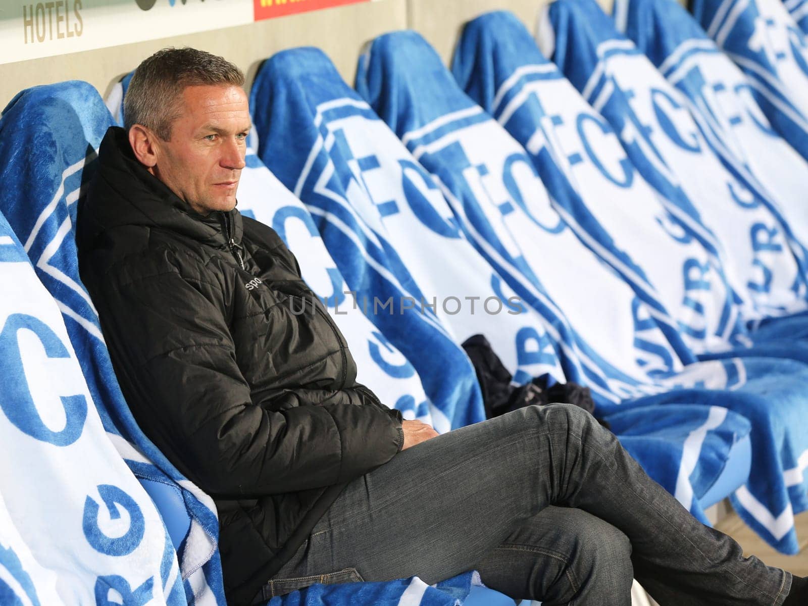 Mario Kallnik (1.FC Magdeburg) at the 3rd league season 2016/2017 point game Chemnitzer FC against 1.