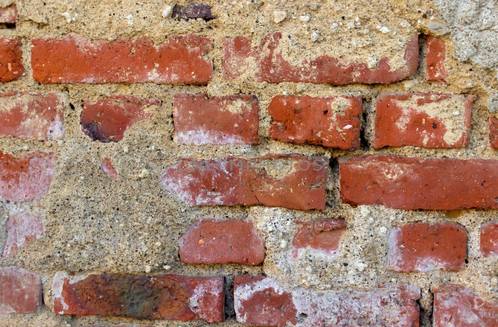 Old brick wall as background