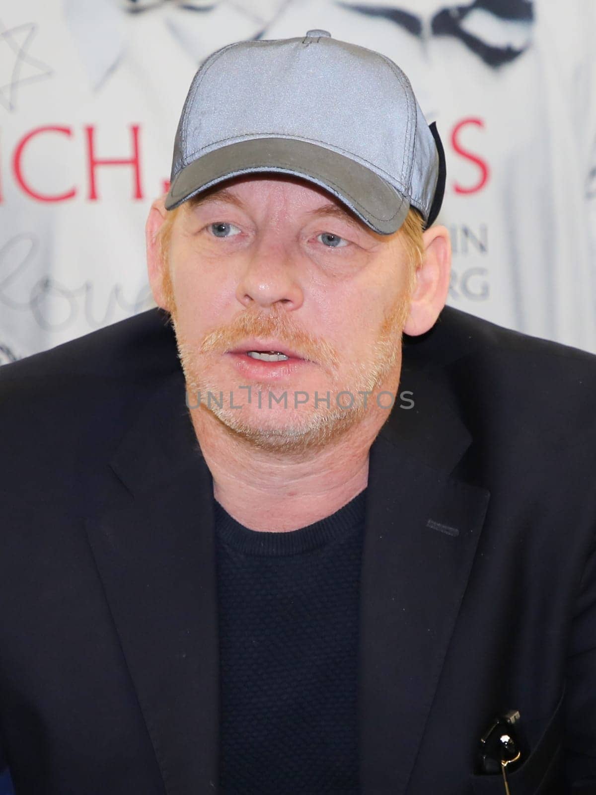 Actor Ben Becker during an autograph session on 10.04.2017 in Magdeburg