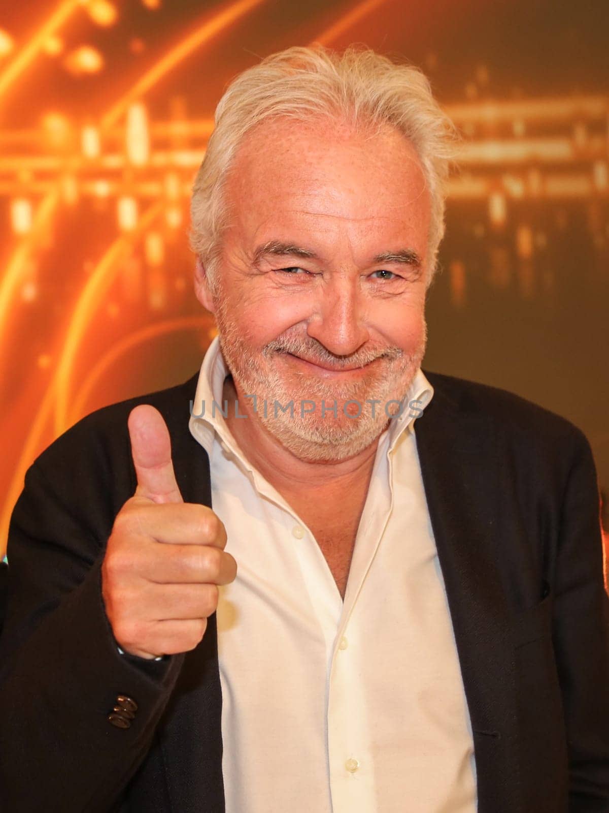 Jorgen Olsen (Olsen Brothers) after the ZDF program "Willkommen bei Carmen Nebel"",broadcast on 13.04.2017"