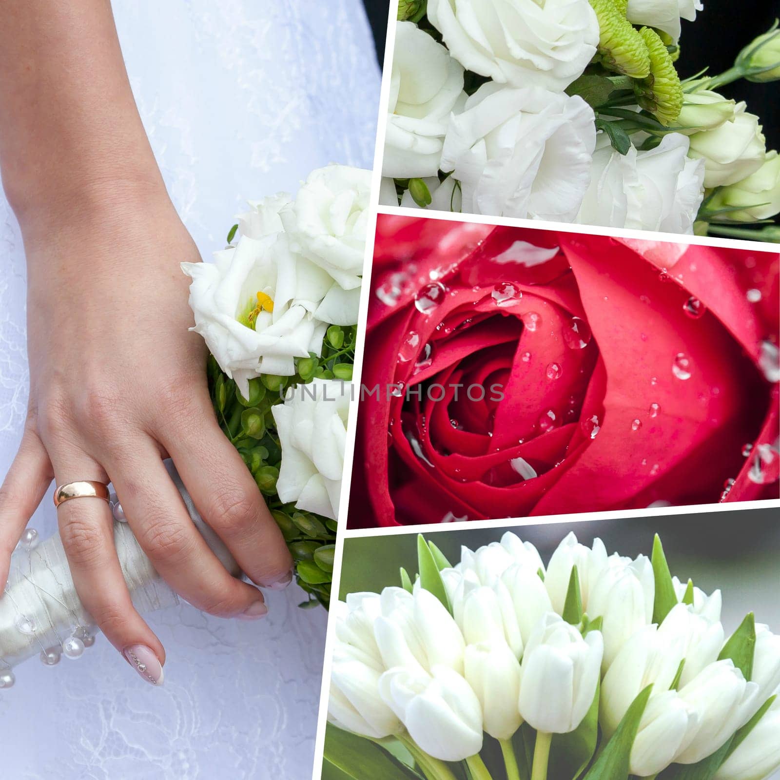 Collage of Wedding time sensational