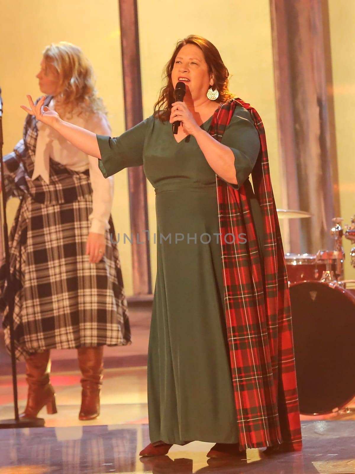 Ketty Ann Kelly (The Kelly Family) during the ZDF program "Willkommen bei Carmen Nebel"",broadcast on 13.04.2017"