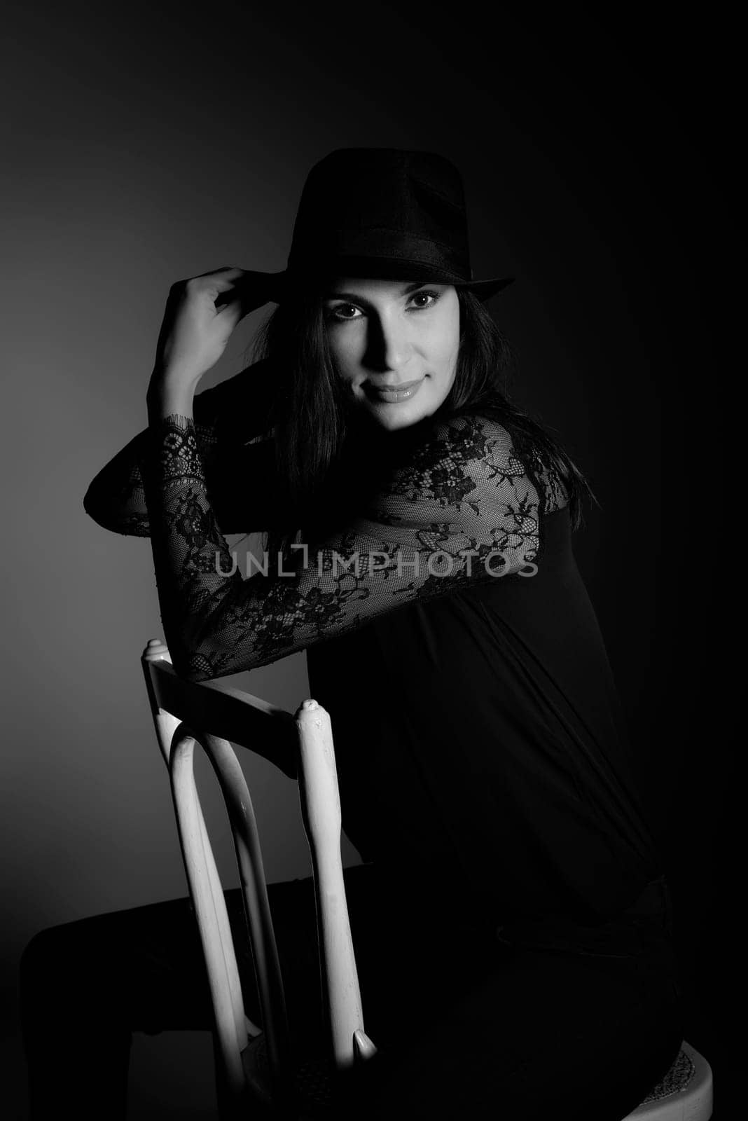 sensual young woman