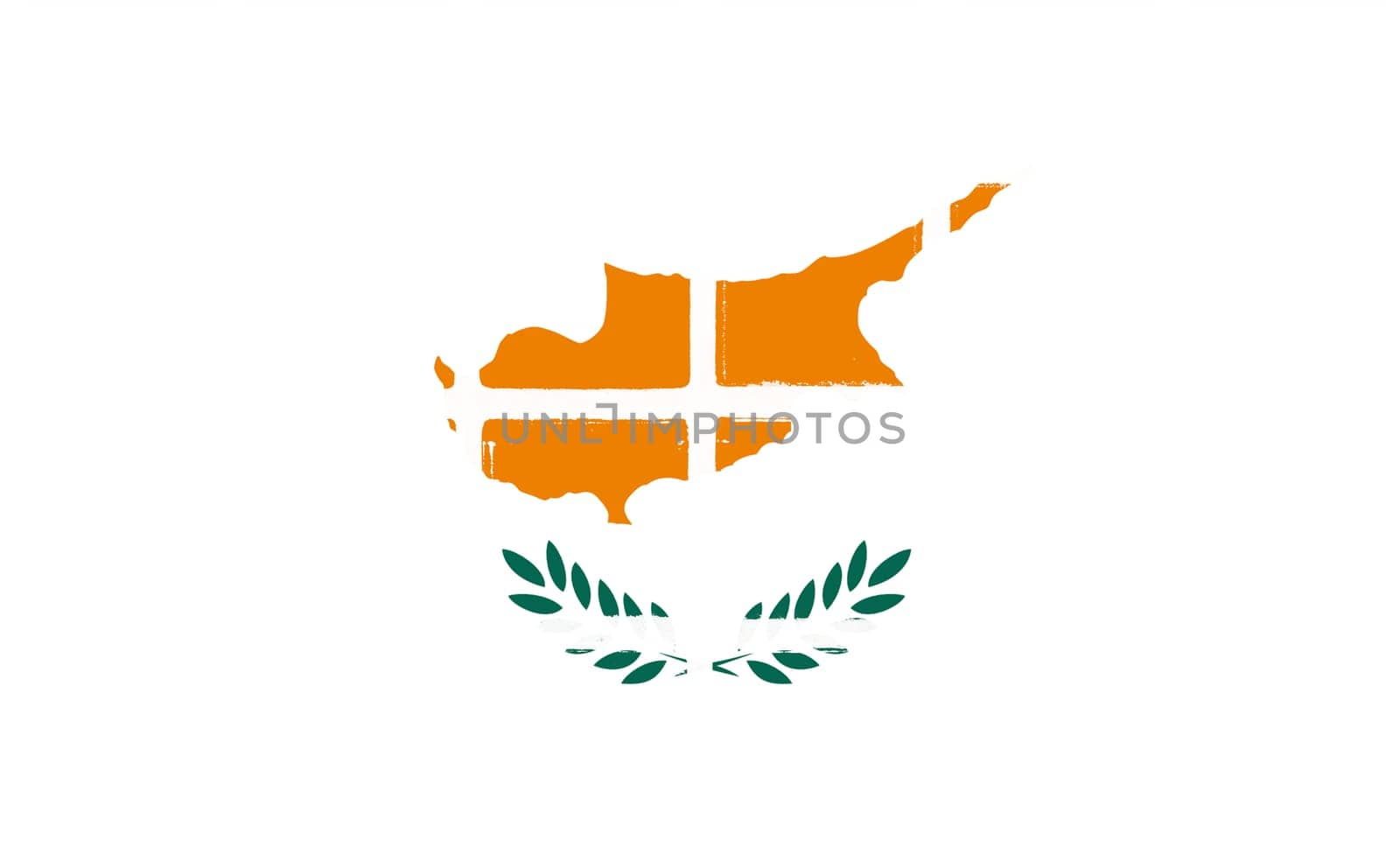 Glazed tiles cyprus flag