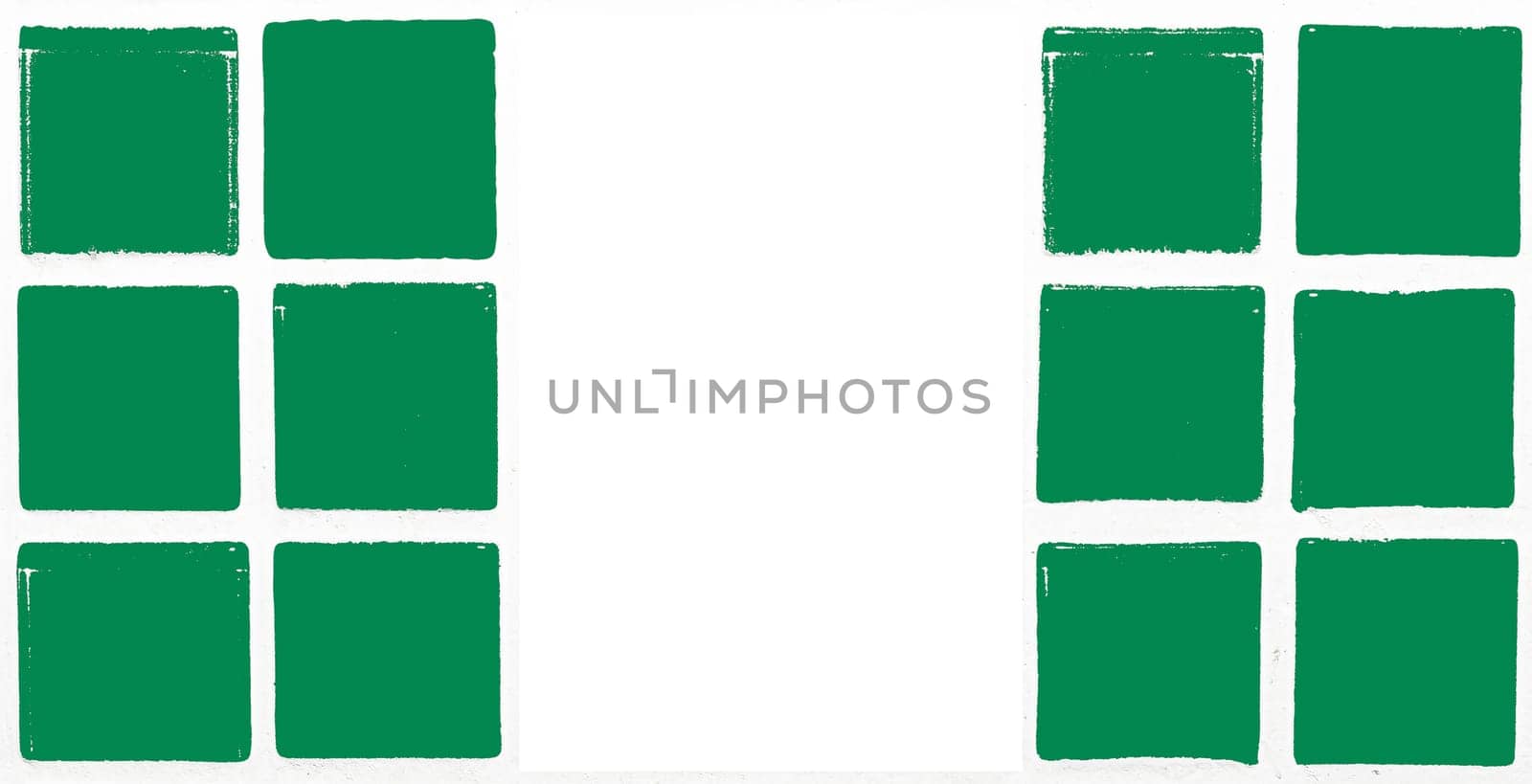 Glazed tiles nigeria flag