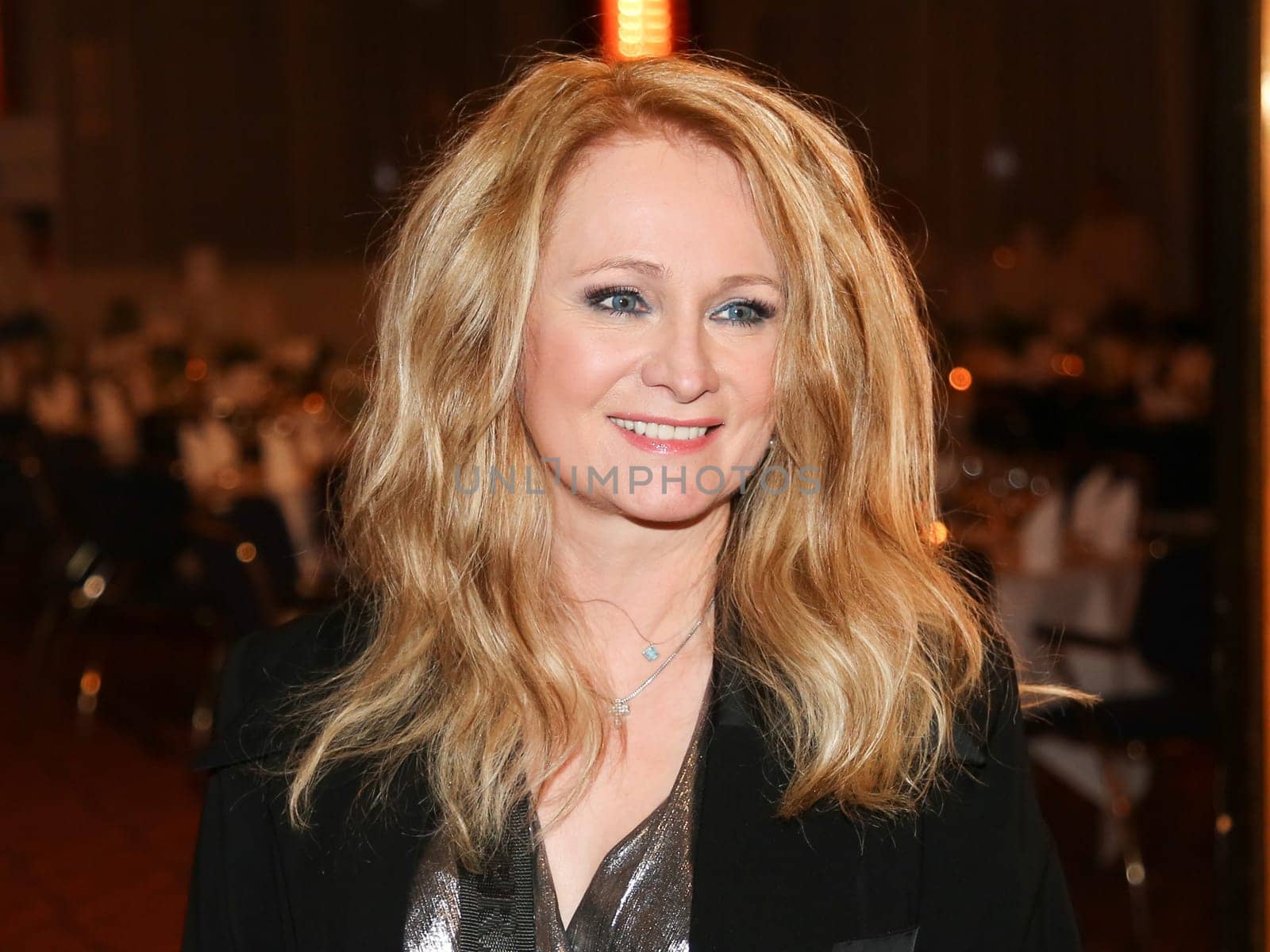Singer Nicole after the ZDF program "Willkommen bei Carmen Nebel"",broadcast on 13.04.2017"