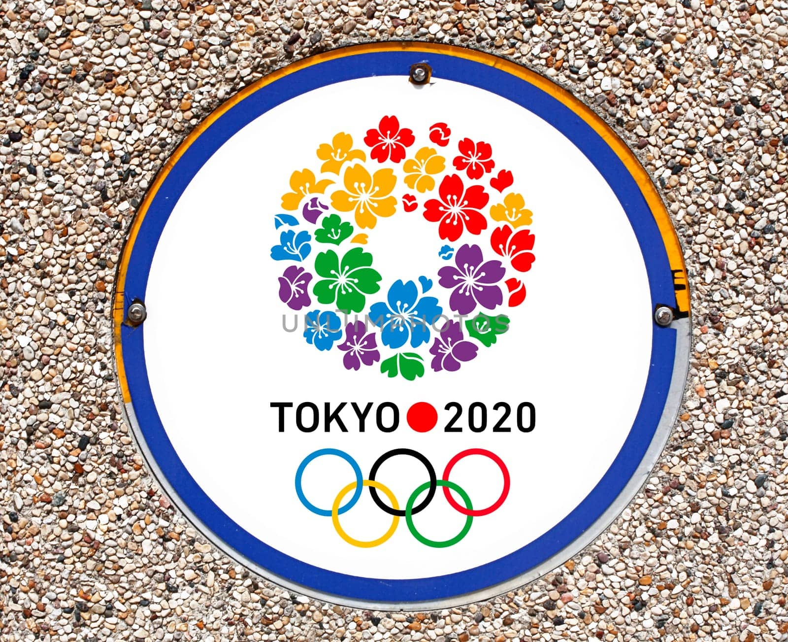 stone rocks material tokyo olympics
