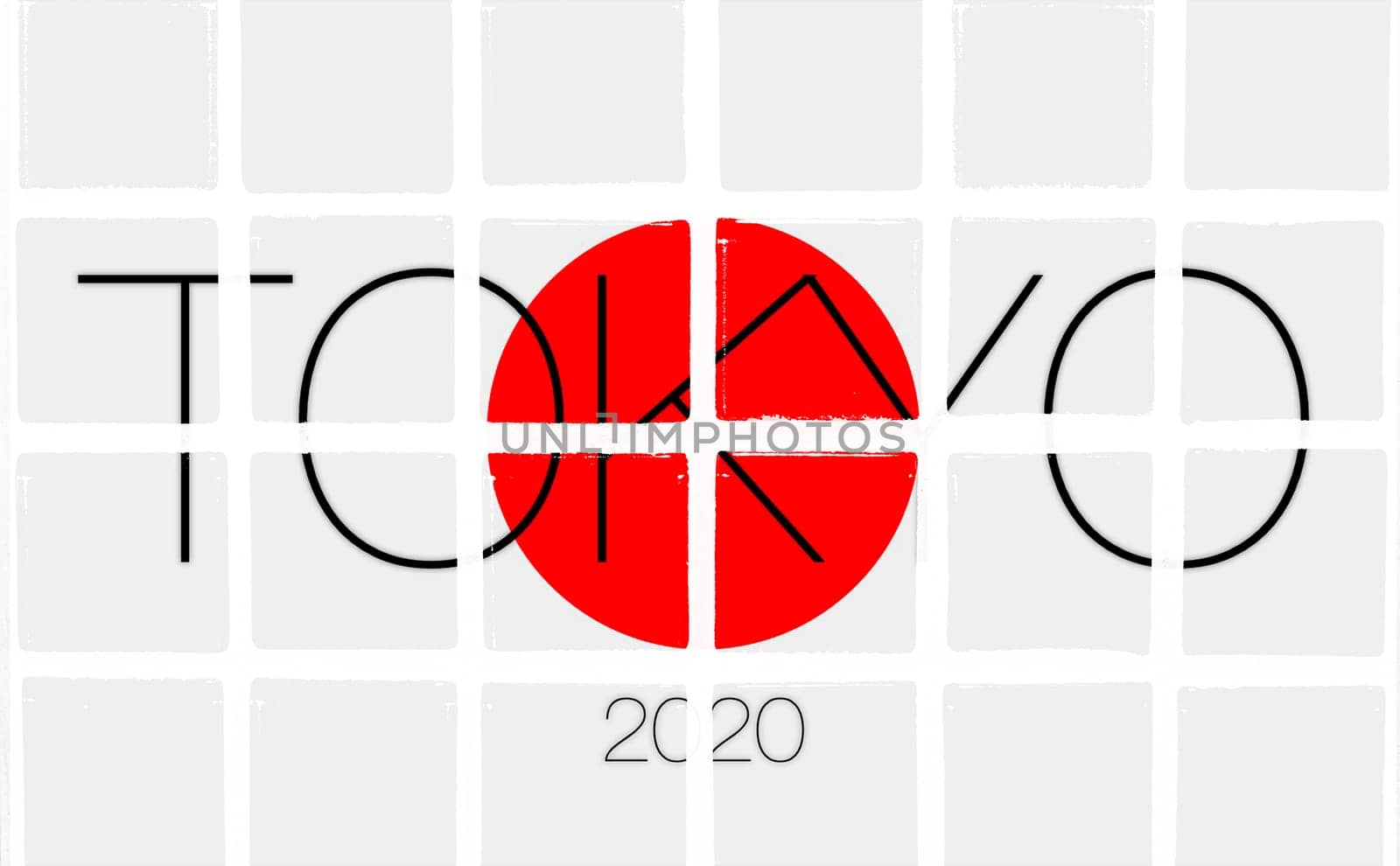 Glazed tiles tokyo olympics games