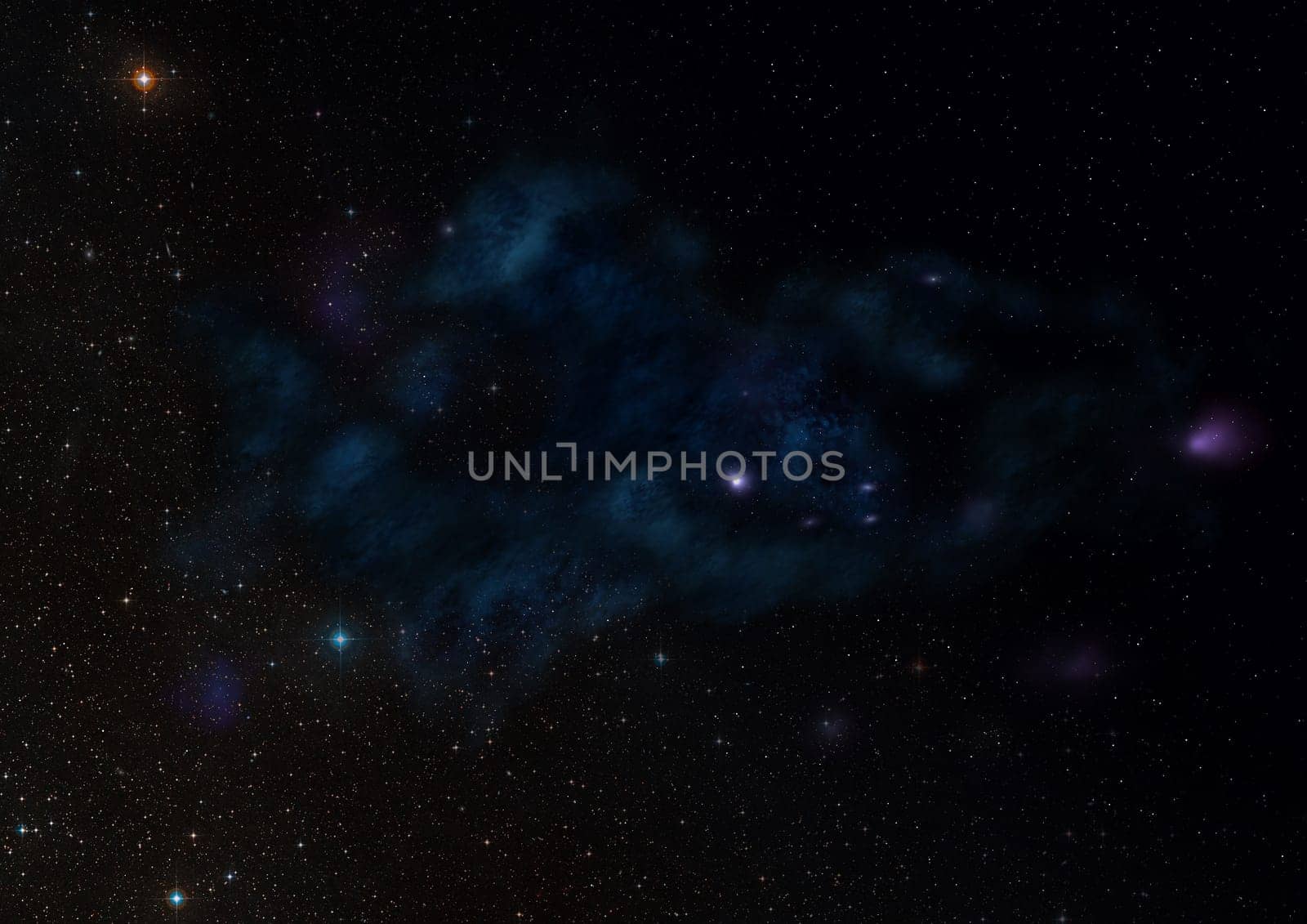 Small part of an infinite star field of space in the Universe. "Elements of this image furnished by NASA""."