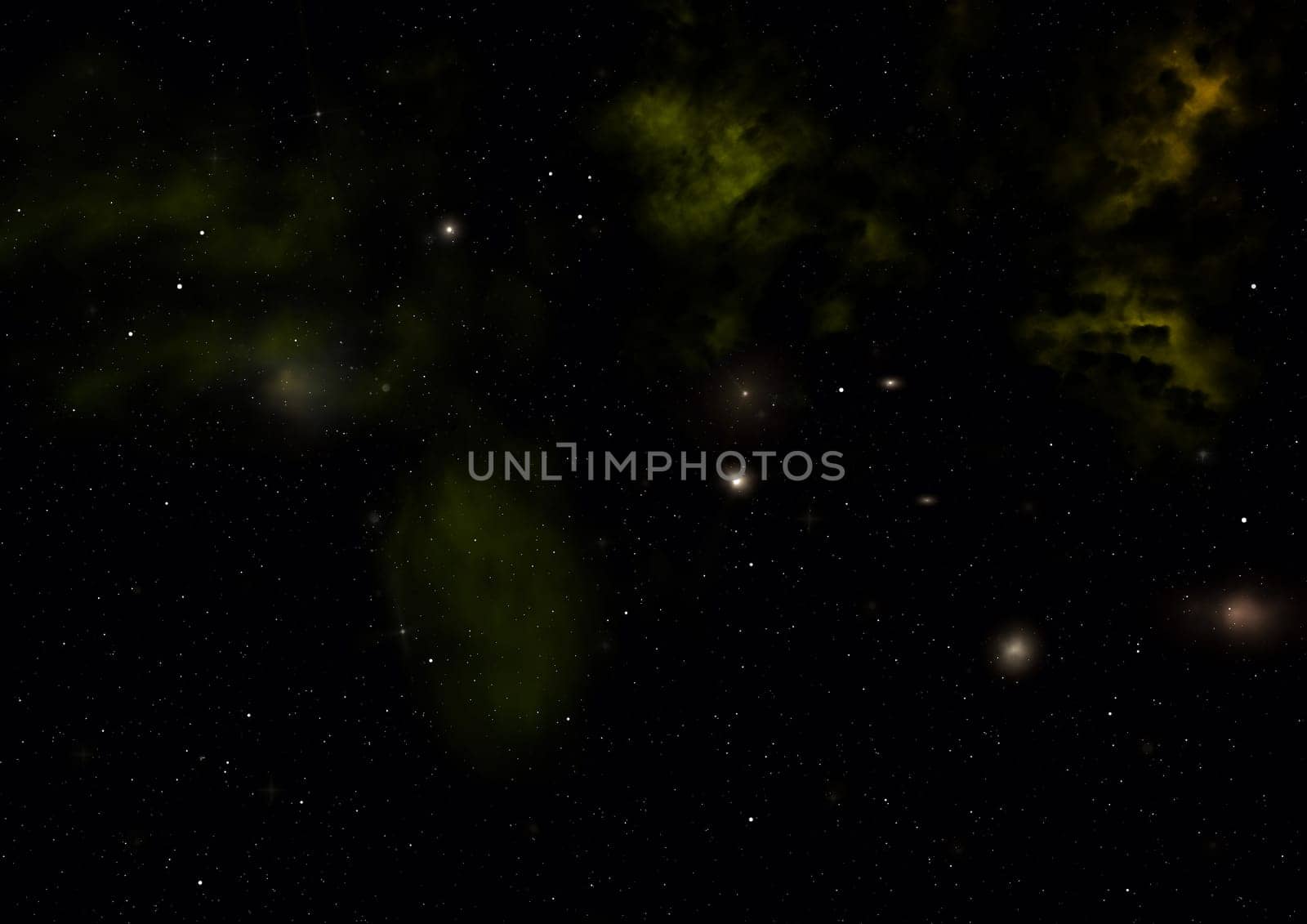 Far being shone nebula and star field against space. "Elements of this image furnished by NASA""."