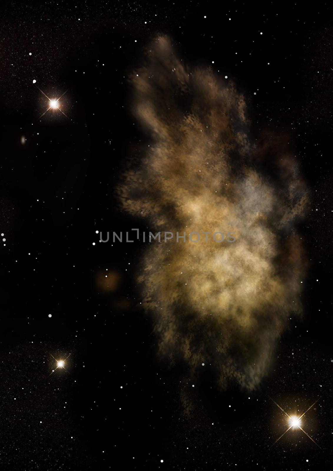 Star field in space a nebulae and a gas congestion. Elements of this image furnished by NASA .