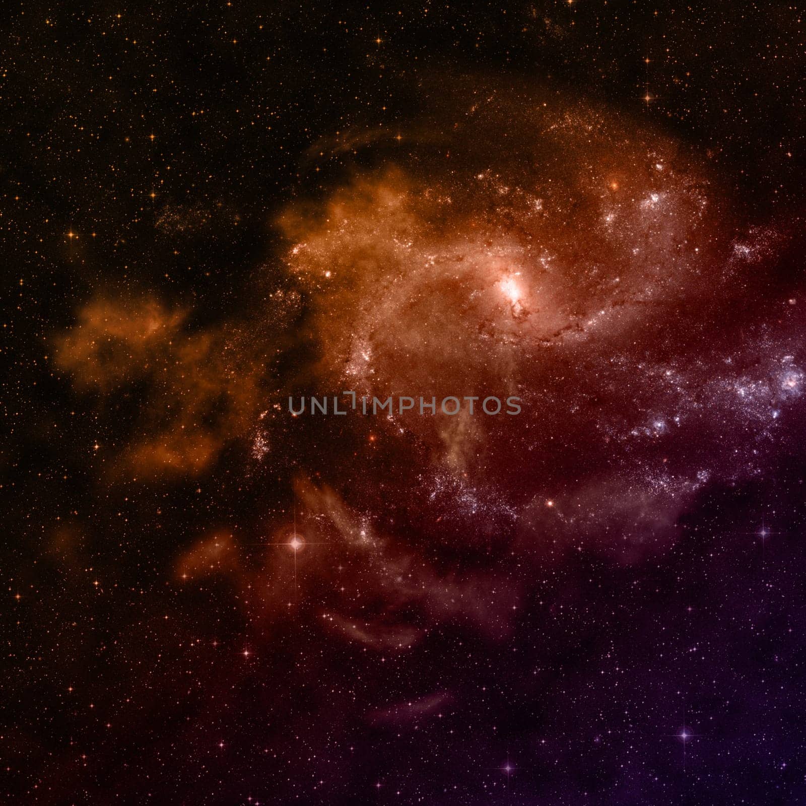 Star field in space a nebulae and a gas congestion. "Elements of this image furnished by NASA""."