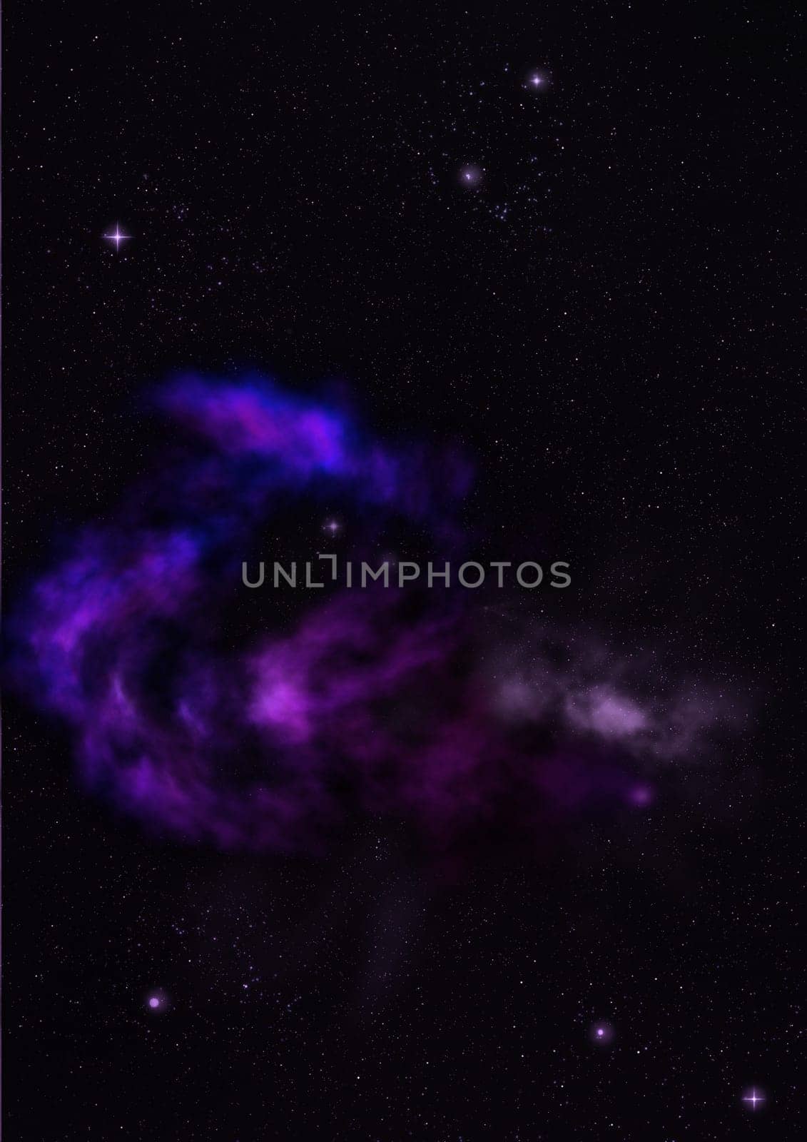 Small part of an infinite star field of space in the Universe. "Elements of this image furnished by NASA""."