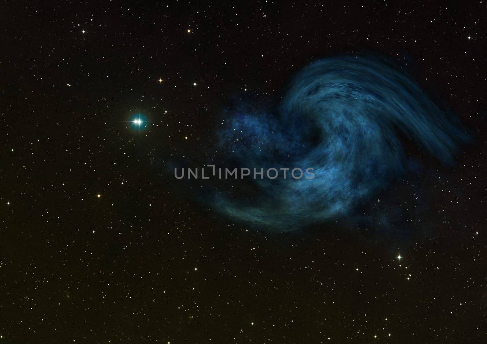 Star field in space a nebulae and a gas congestion. "Elements of this image furnished by NASA""."