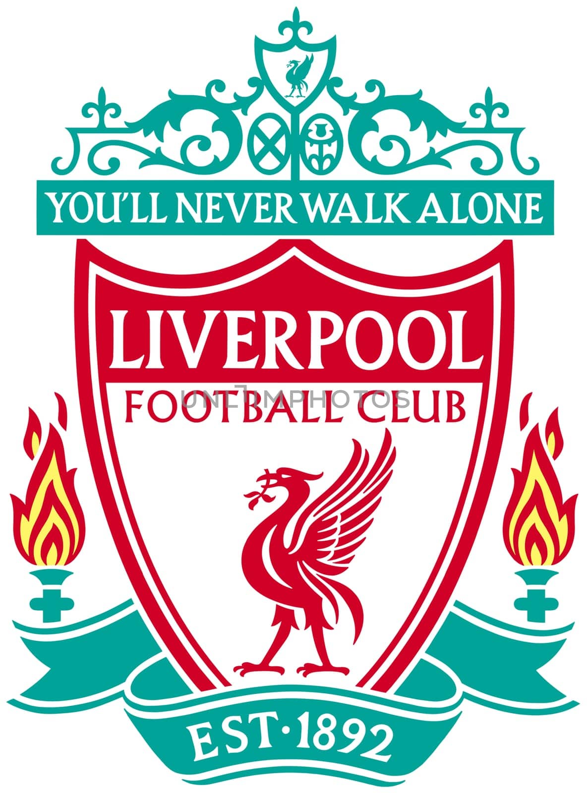 illustration liverpool the reds soccer