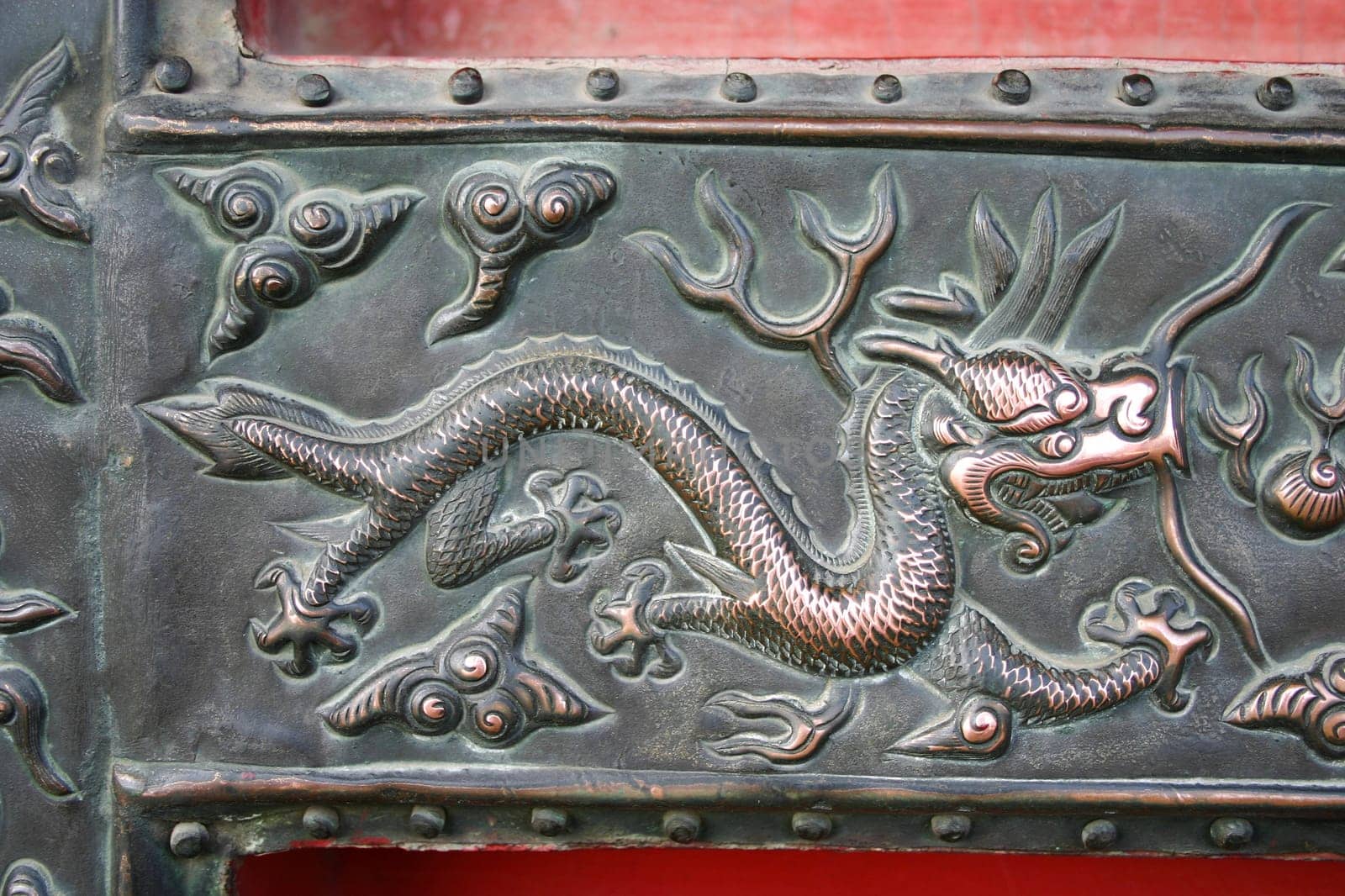 The forbidden city is the world historic heritage in Beijing China