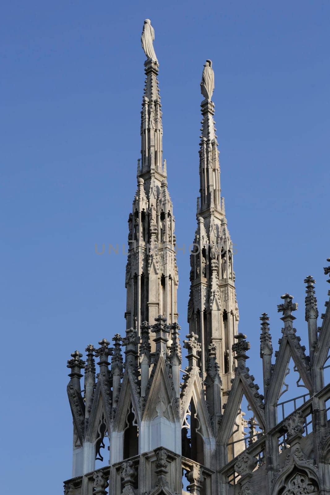The Milan Cathedral or Duomo di Milano is the gothic cathedral church of Milan