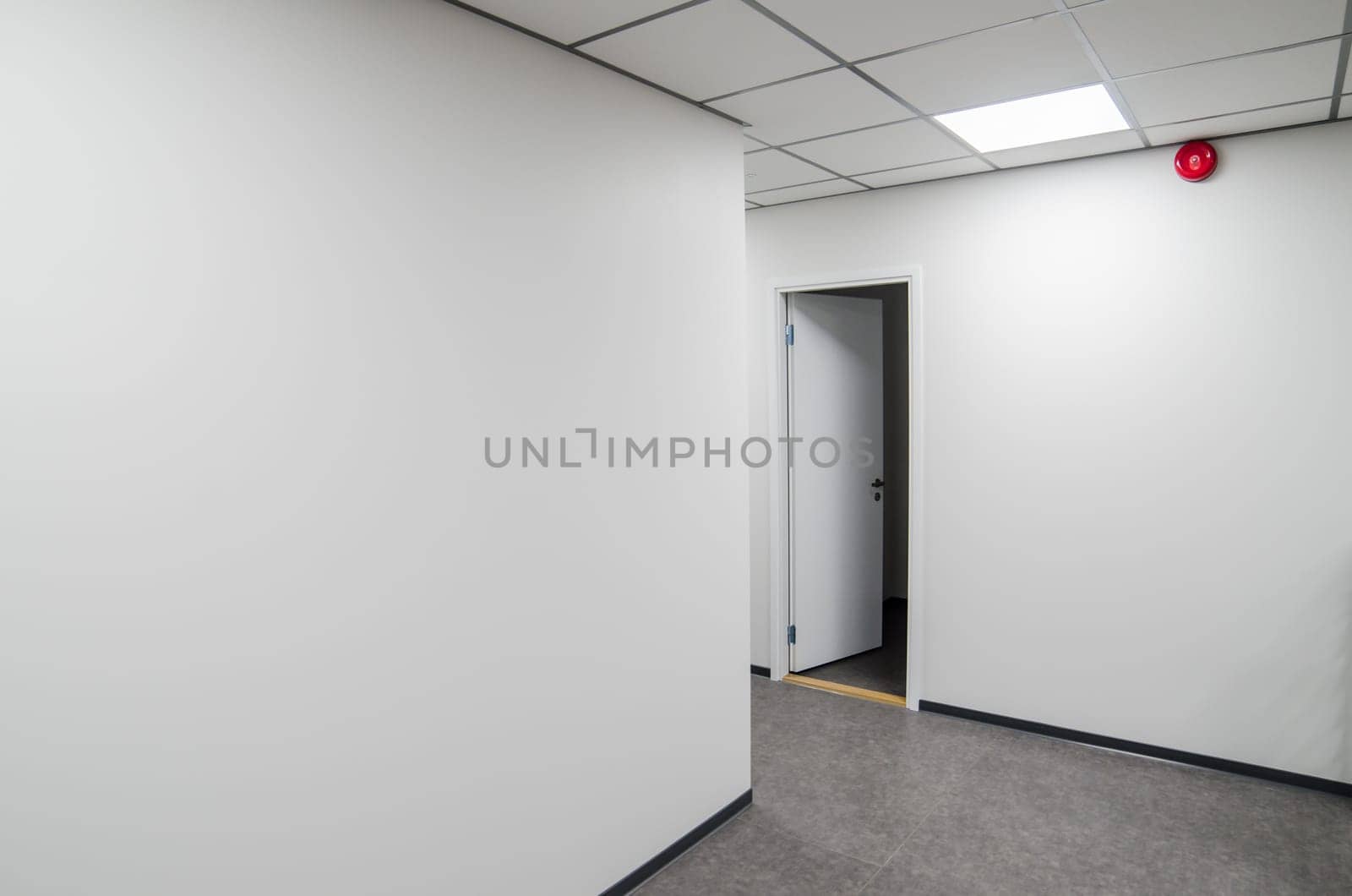 Empty office space, interior