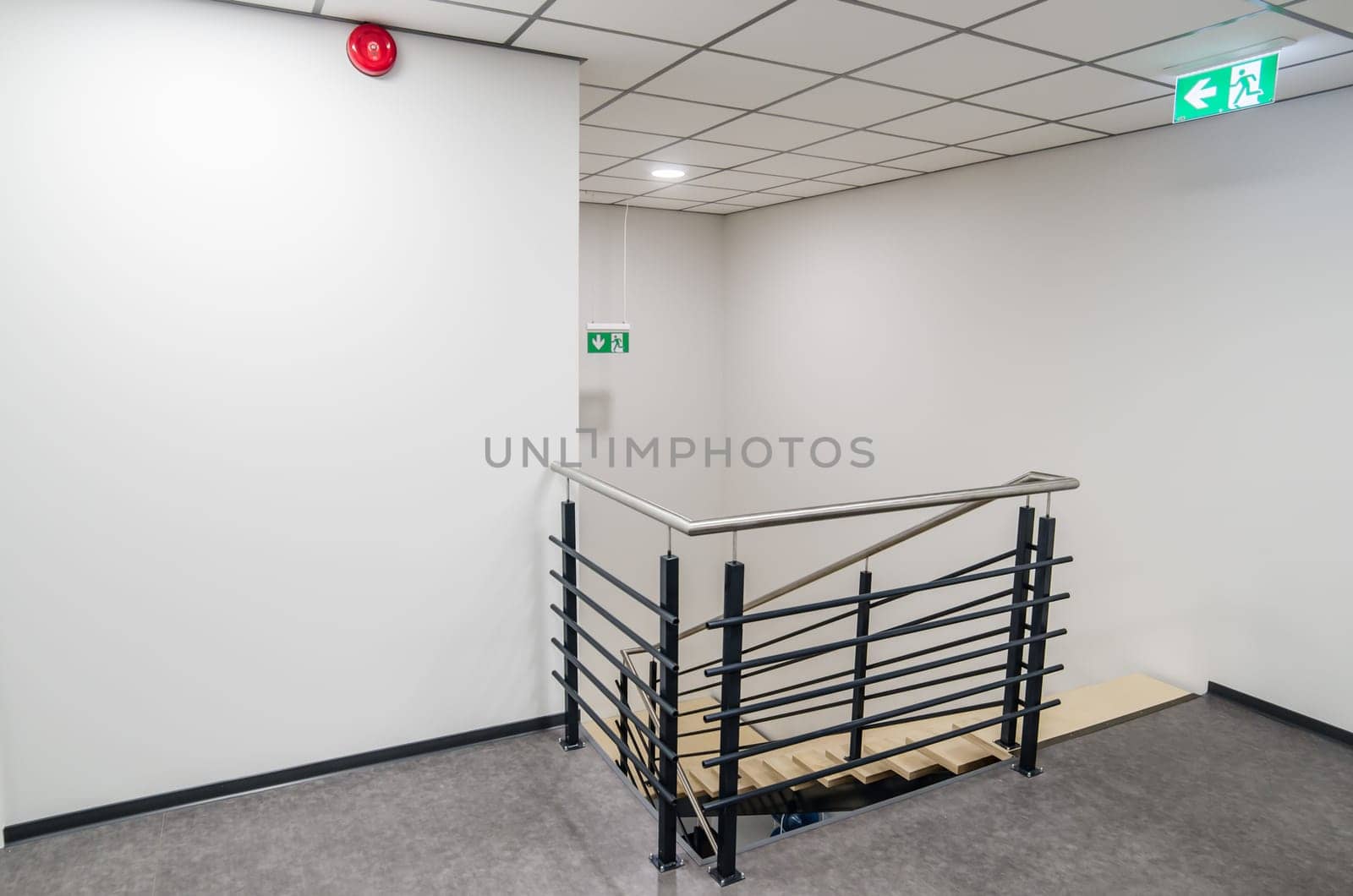 Empty office space, interior