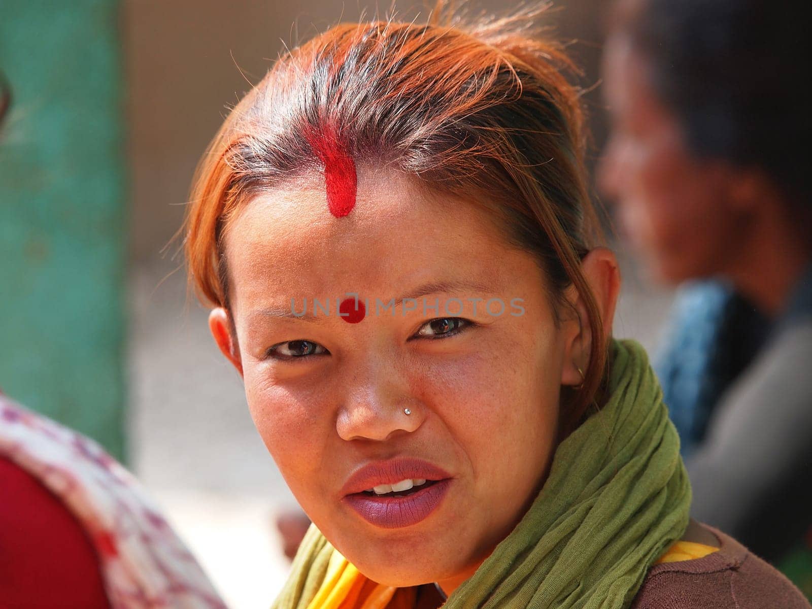 young girl from Kathmando Nepal