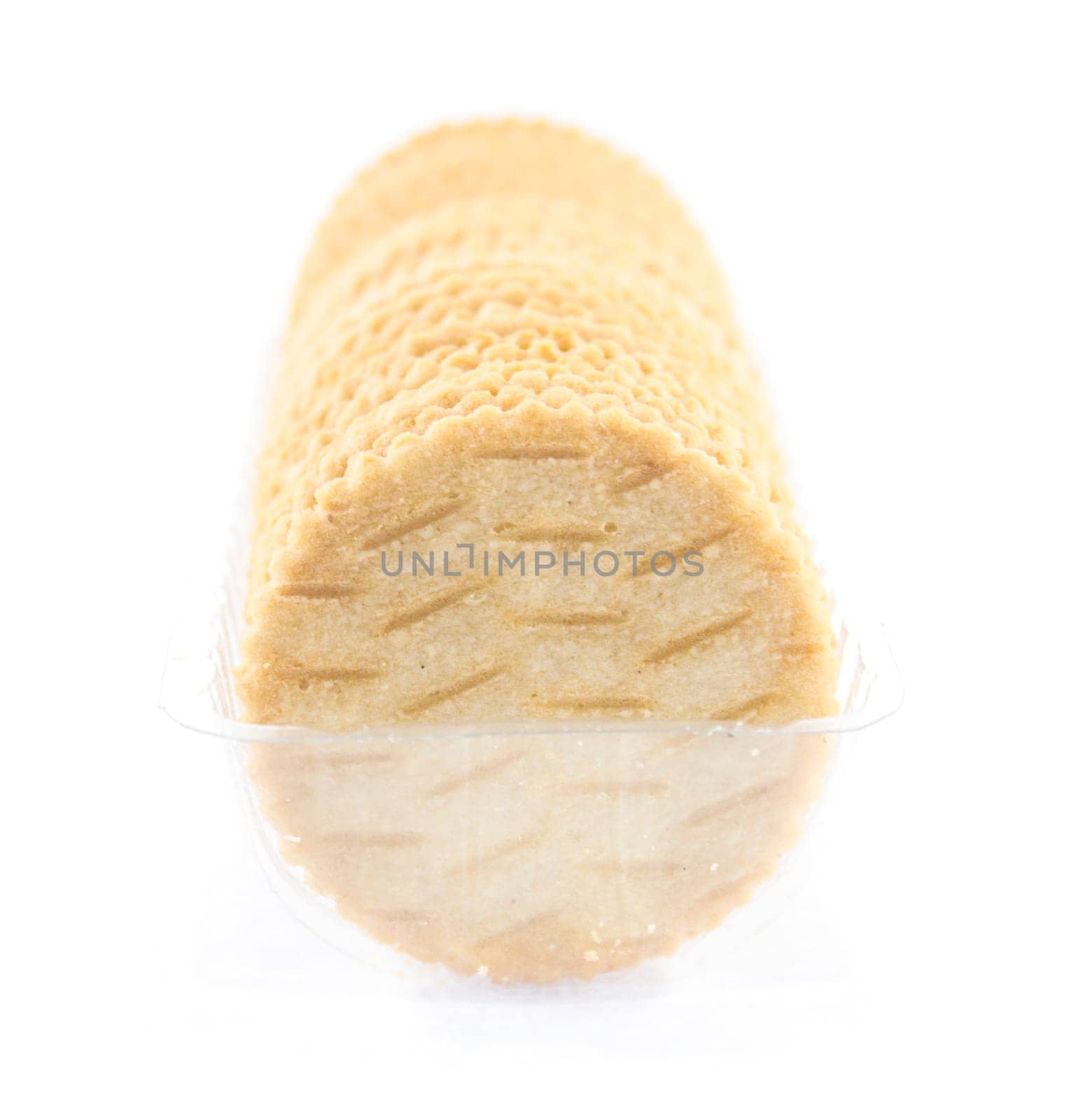 Biscuits isolated on white background