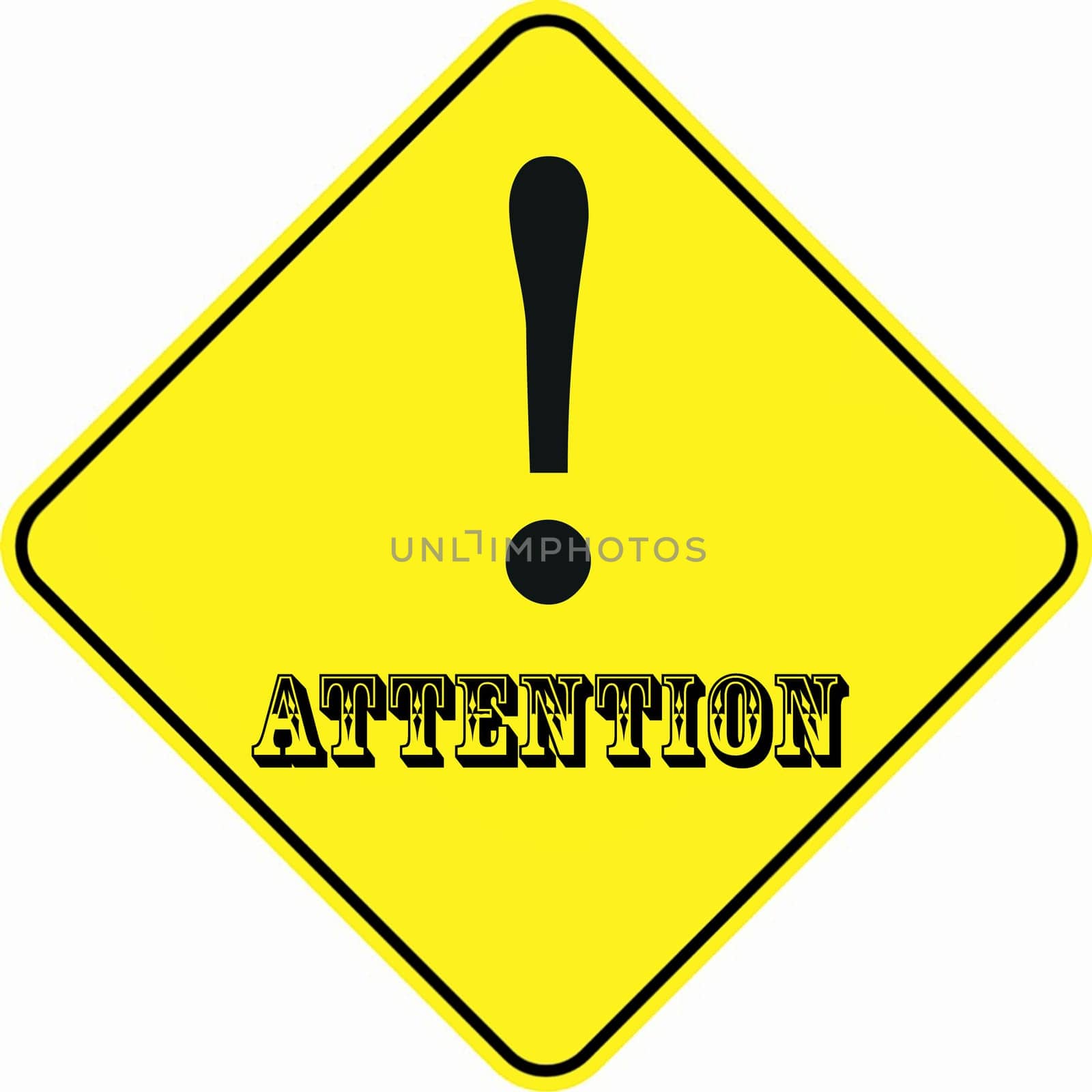 attention alert symbol sign