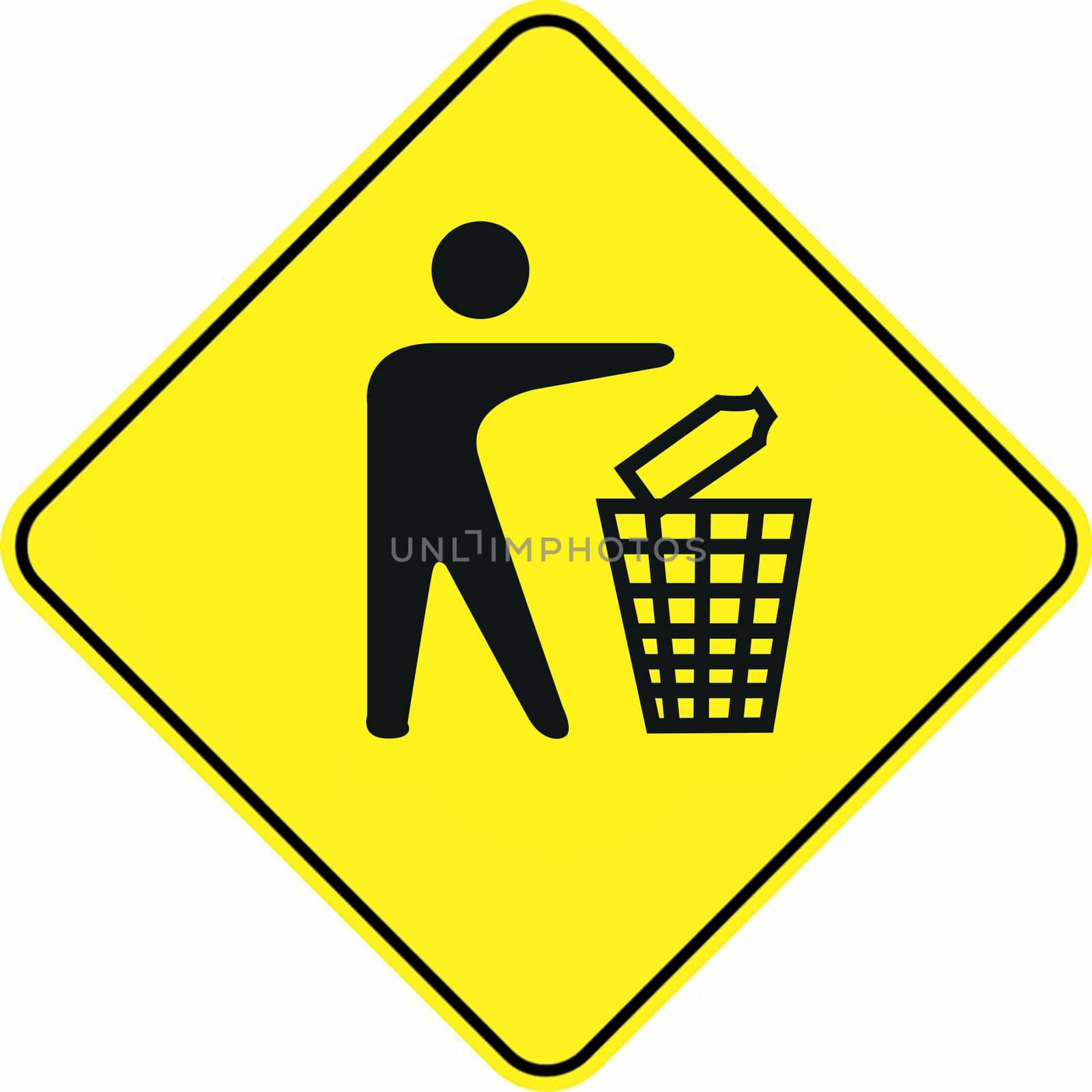 trash can symbol sign
