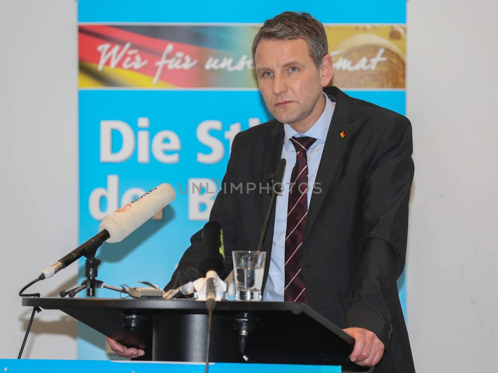 Election campaign event of the AfD for the state election Saxony-Anhalt 2016