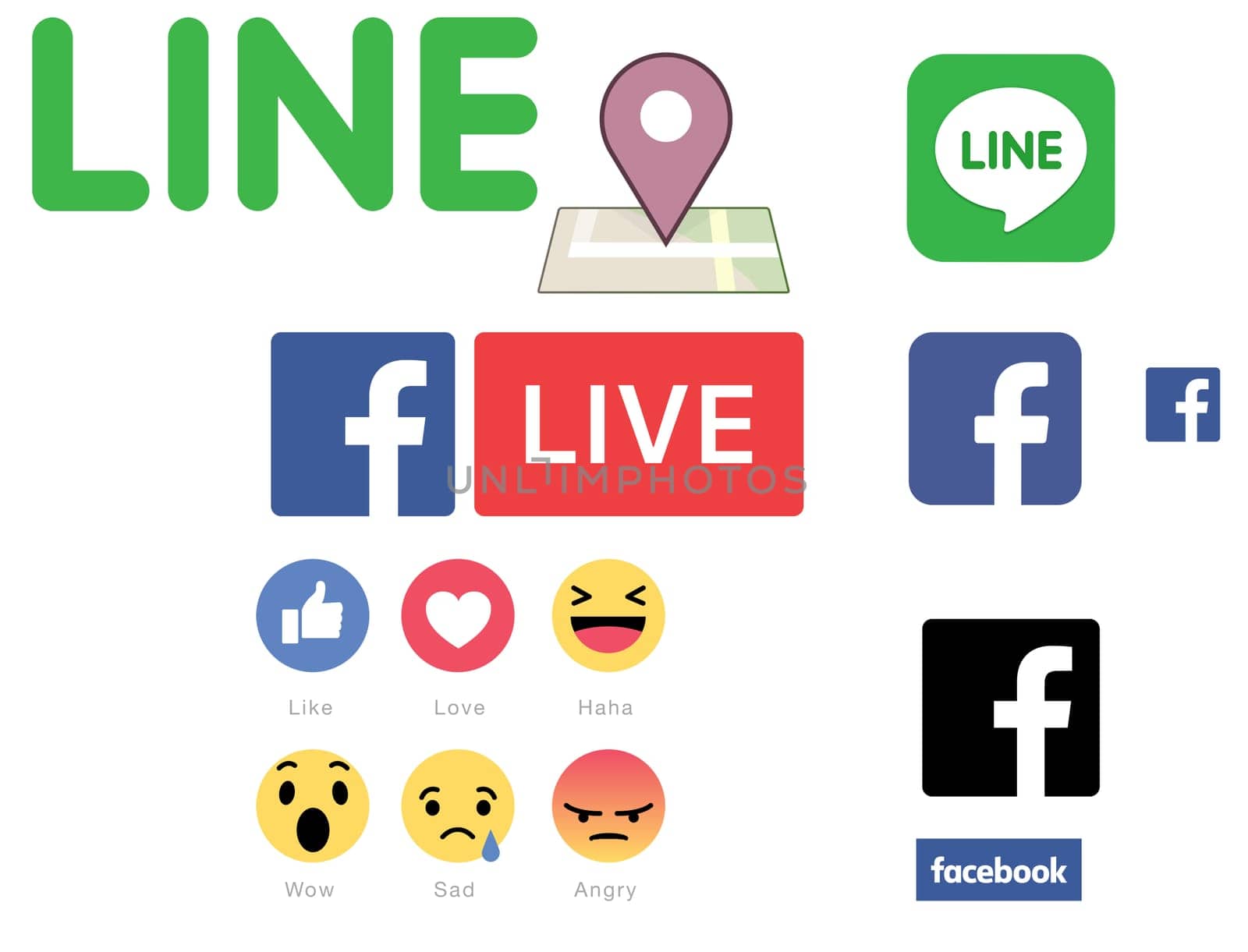 social networks logo emblem