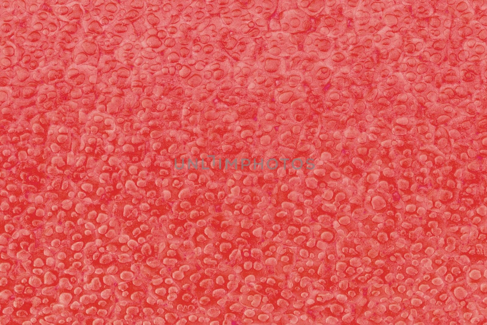 Red plastic bubbles