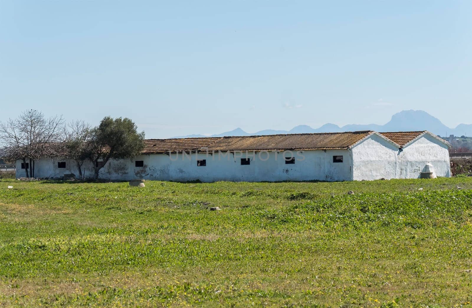 Farm in the countryside