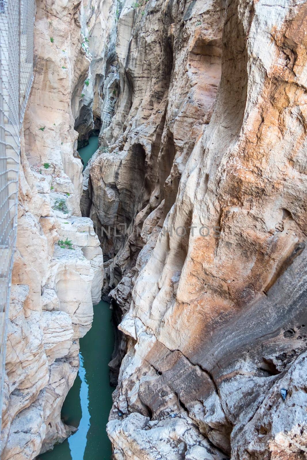 'El Caminito del Rey' (King's Little Path), World's Most Dangerous Footpath reopened in May 2015. Ardales (Malaga), Spain.
