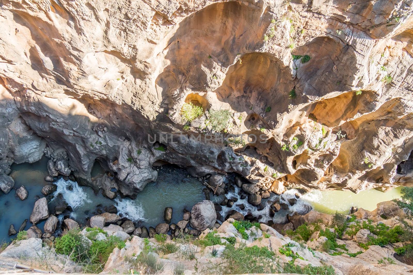'El Caminito del Rey' (King's Little Path), World's Most Dangerous Footpath reopened in May 2015. Ardales (Malaga), Spain