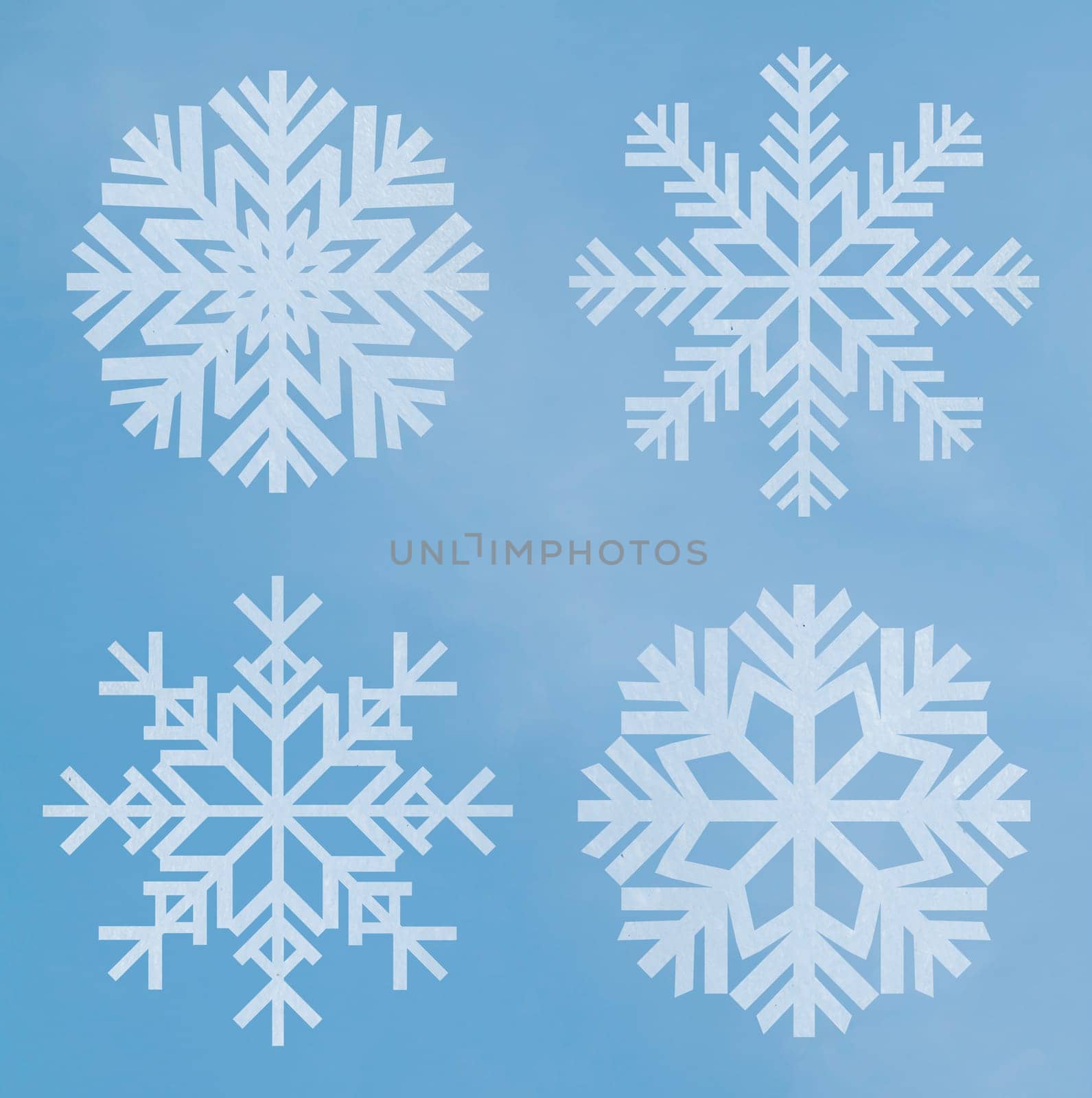 snowflakes blue blackgorund  frost