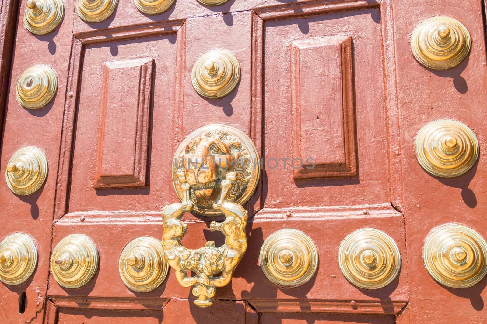 Details of the main door of theHospital de Santiago, Ubeda, Jaen, Spain