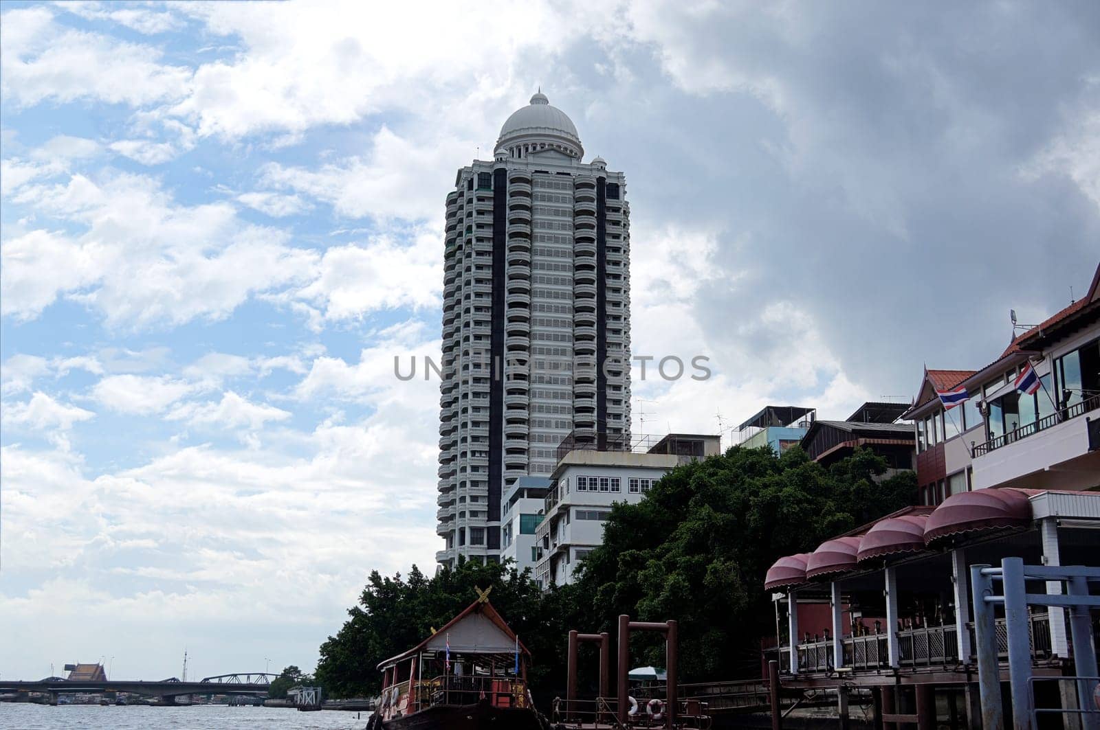 river Chao Phaya Bangkok landmark  Asia