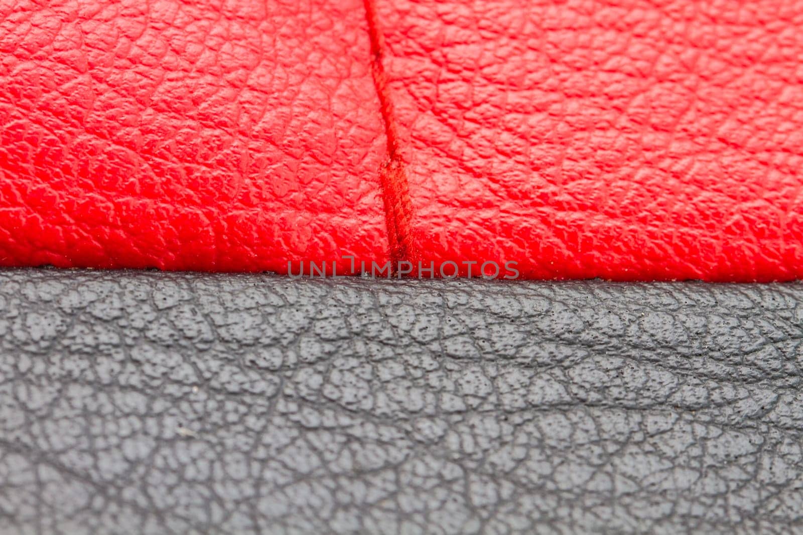 red and black natural leather, can be used as background
