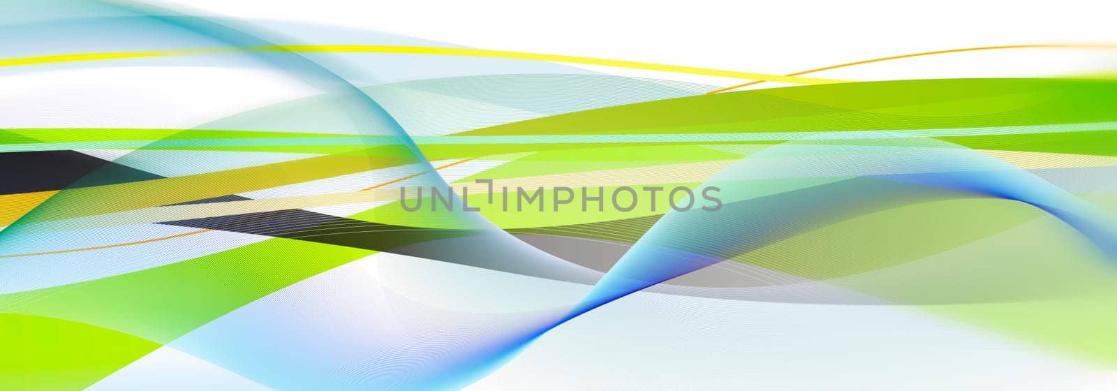 abstract lines movement color banner