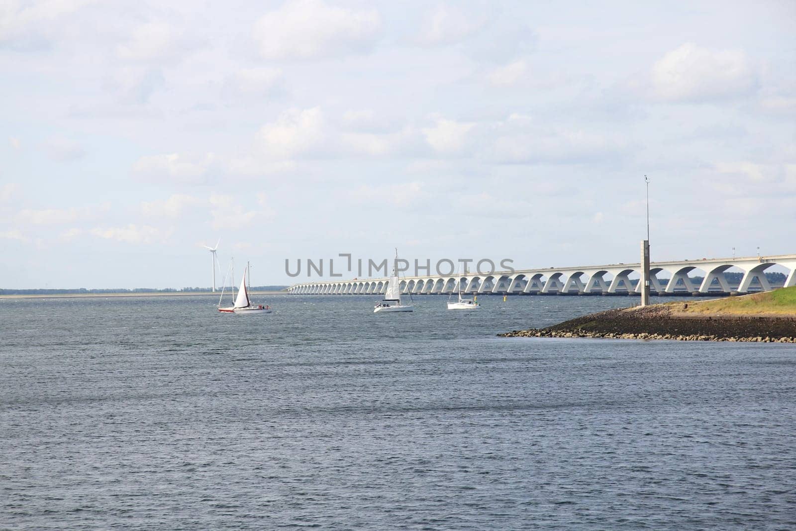 The Zeeland Bridge is the longest bridge in the Netherlands.
