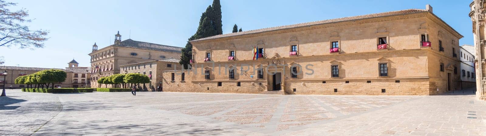 Parador hotel and town hall of Ubeda, Vazquez Molina Square, Jaen, Spain