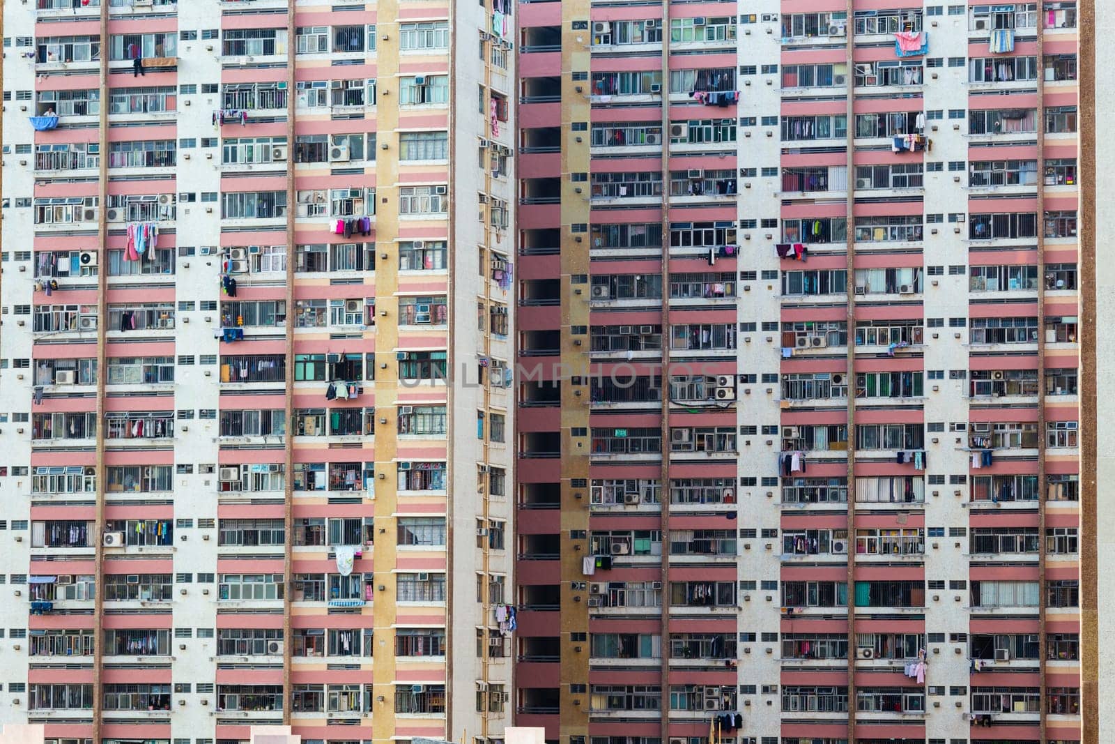 hong kong public estate at day
