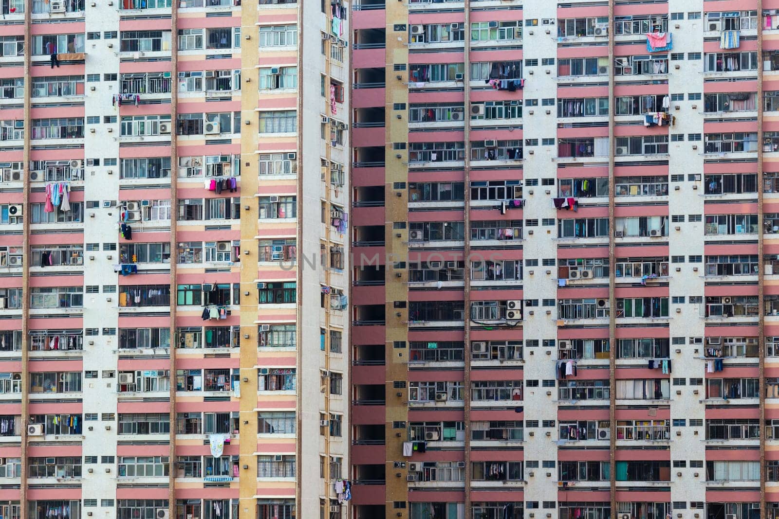 hong kong public estate at day