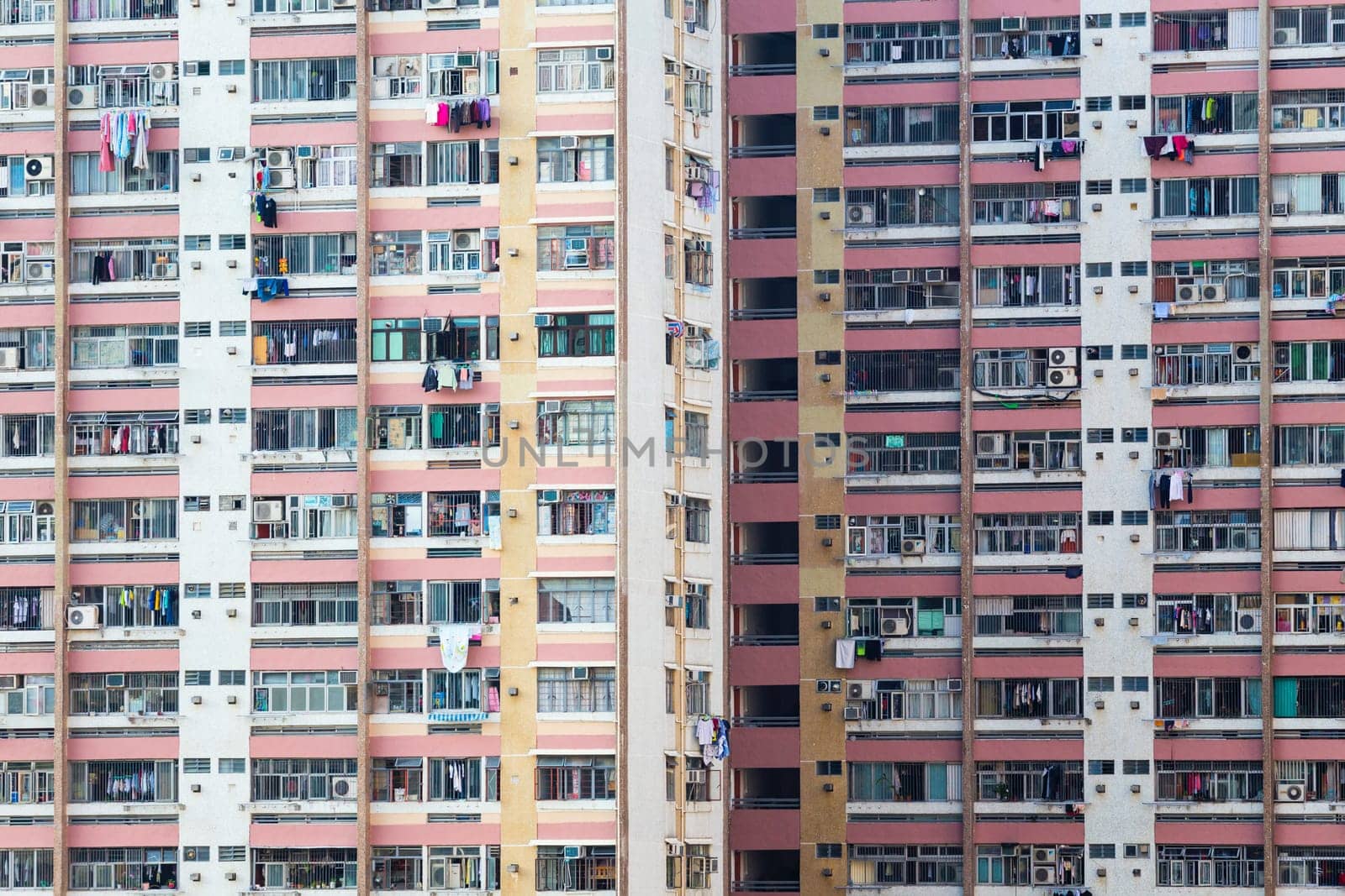 hong kong public estate at day