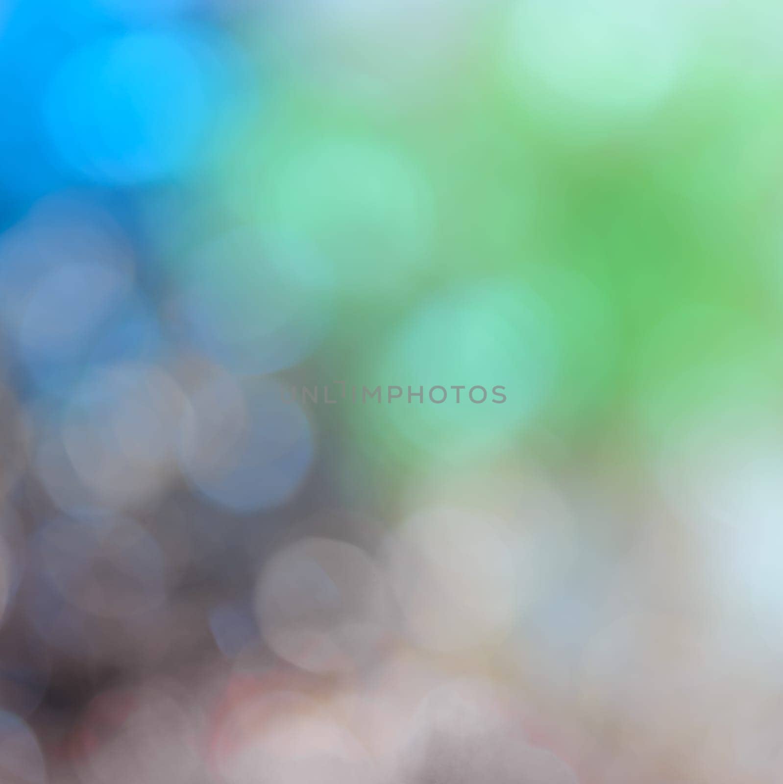 Abstract colorful bokeh background of defocused twinkling lights
