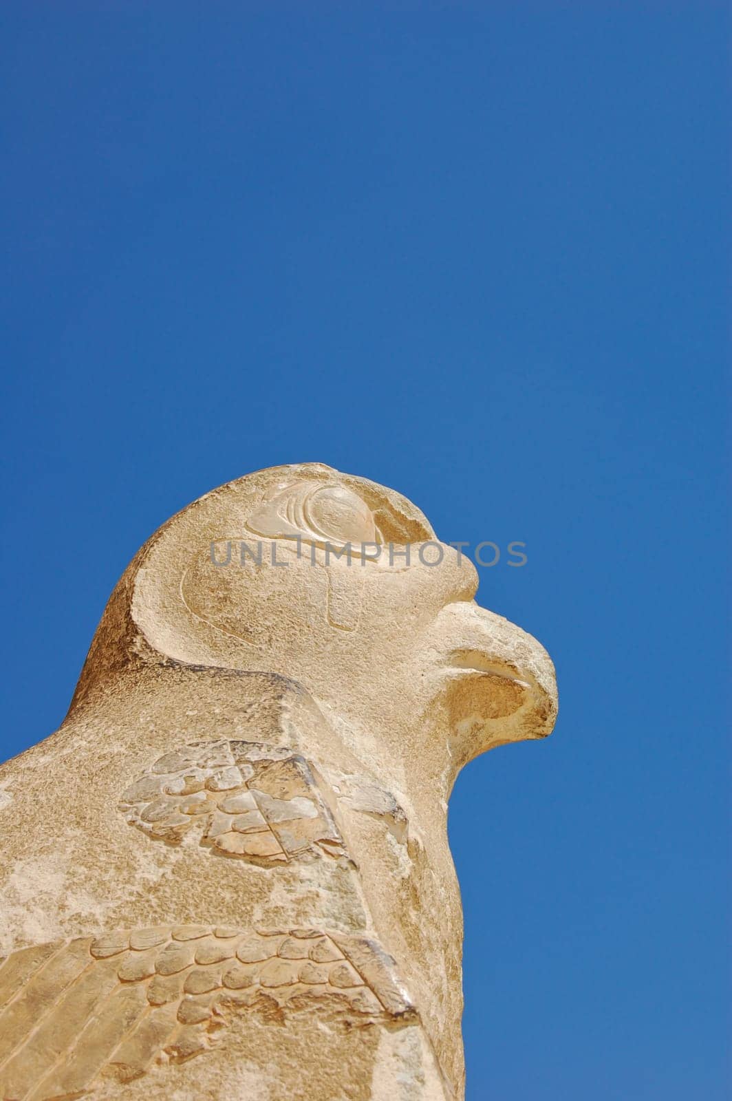Guardian of the Upper Terrace in Hatshepsut temple at Deir-el-Bahri, Egypt
