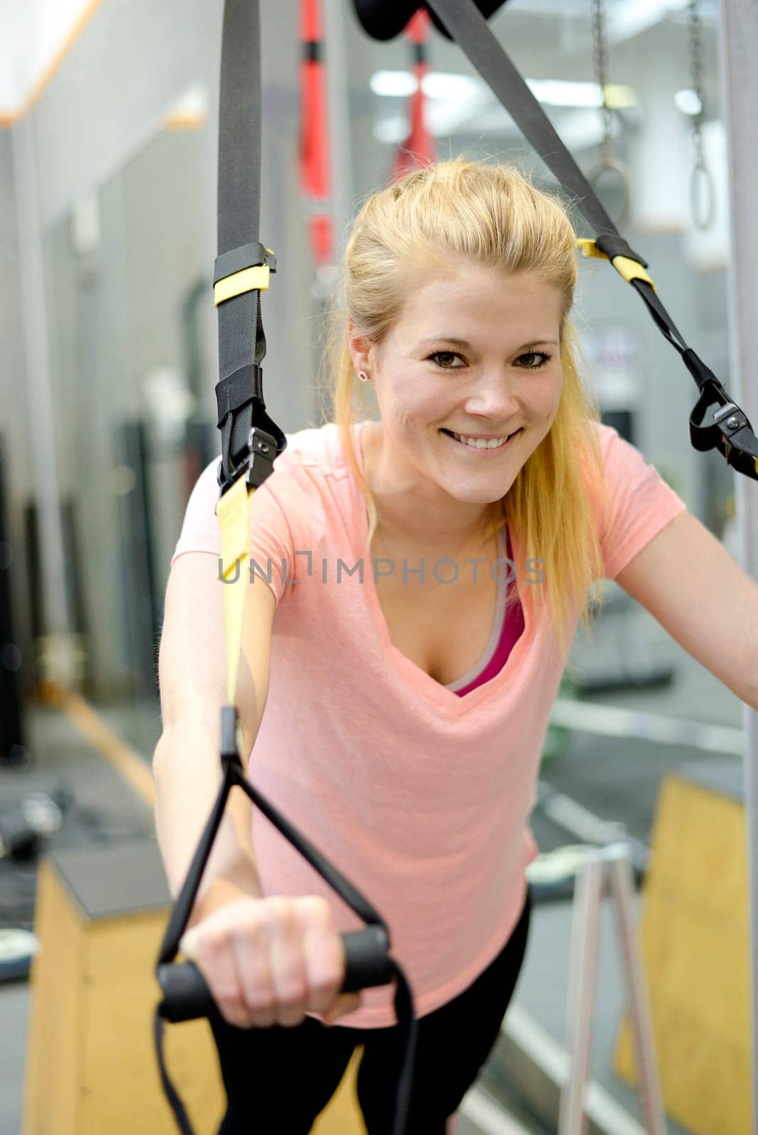 Woman in the gym
