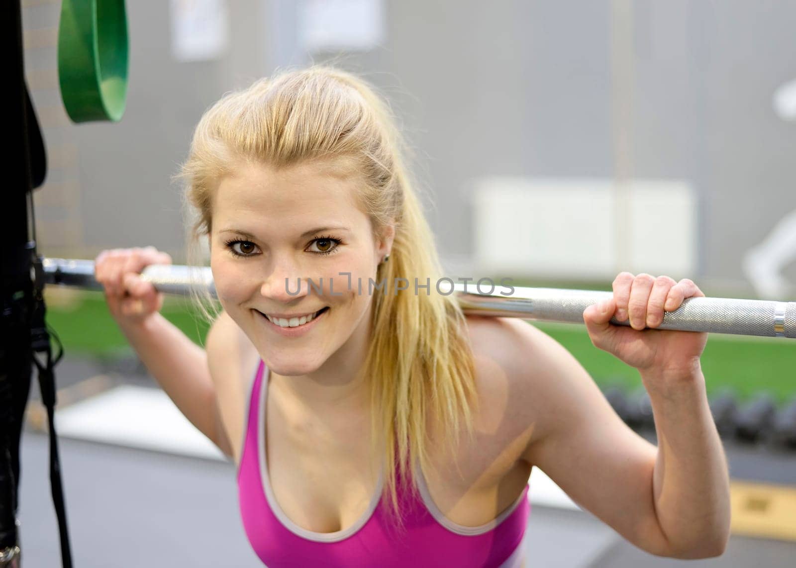 Woman in the gym