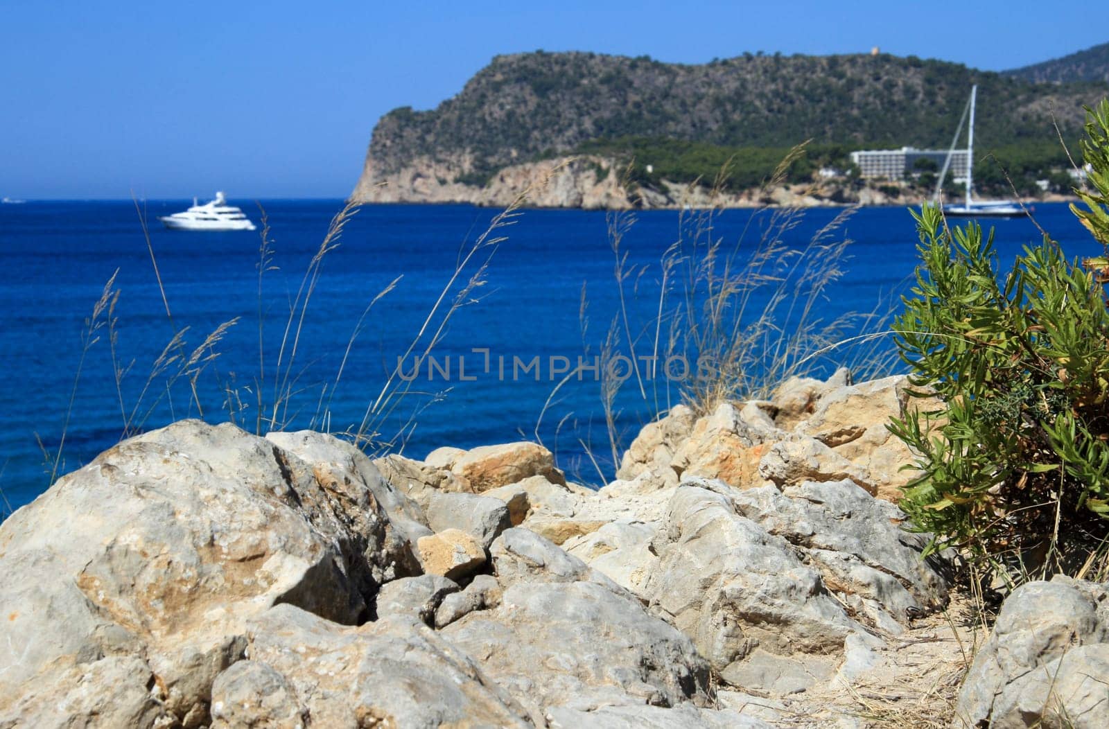View of the sea