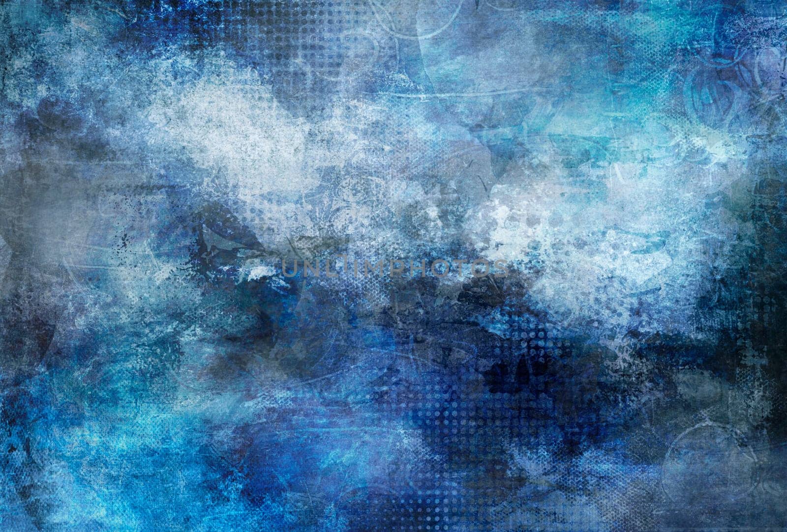 cyan-blue and ultramarine textures in different brightness,saturation combined