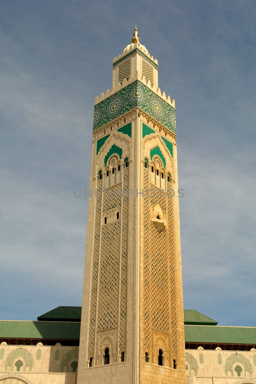 Tower Mosque Hassan II in Casablanca, Morocco